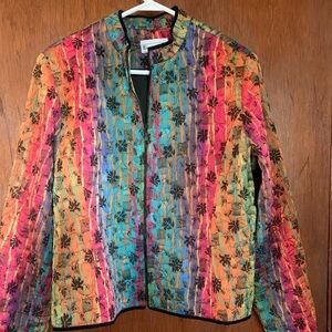 Vintage Elliott Lauren blazer jacket. Size Medium. Perfect for Pride!